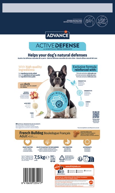 картинка Advance Dog French Bulldog для Французьких бульдогів з качкою