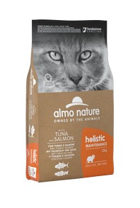 картинка Almo Nature Holistic Cat для дорослих котів з тунцем і лососем
