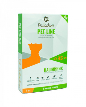 картинка Нашийник PET LINE №3 для собак (імідаклоприд + флуметрин)