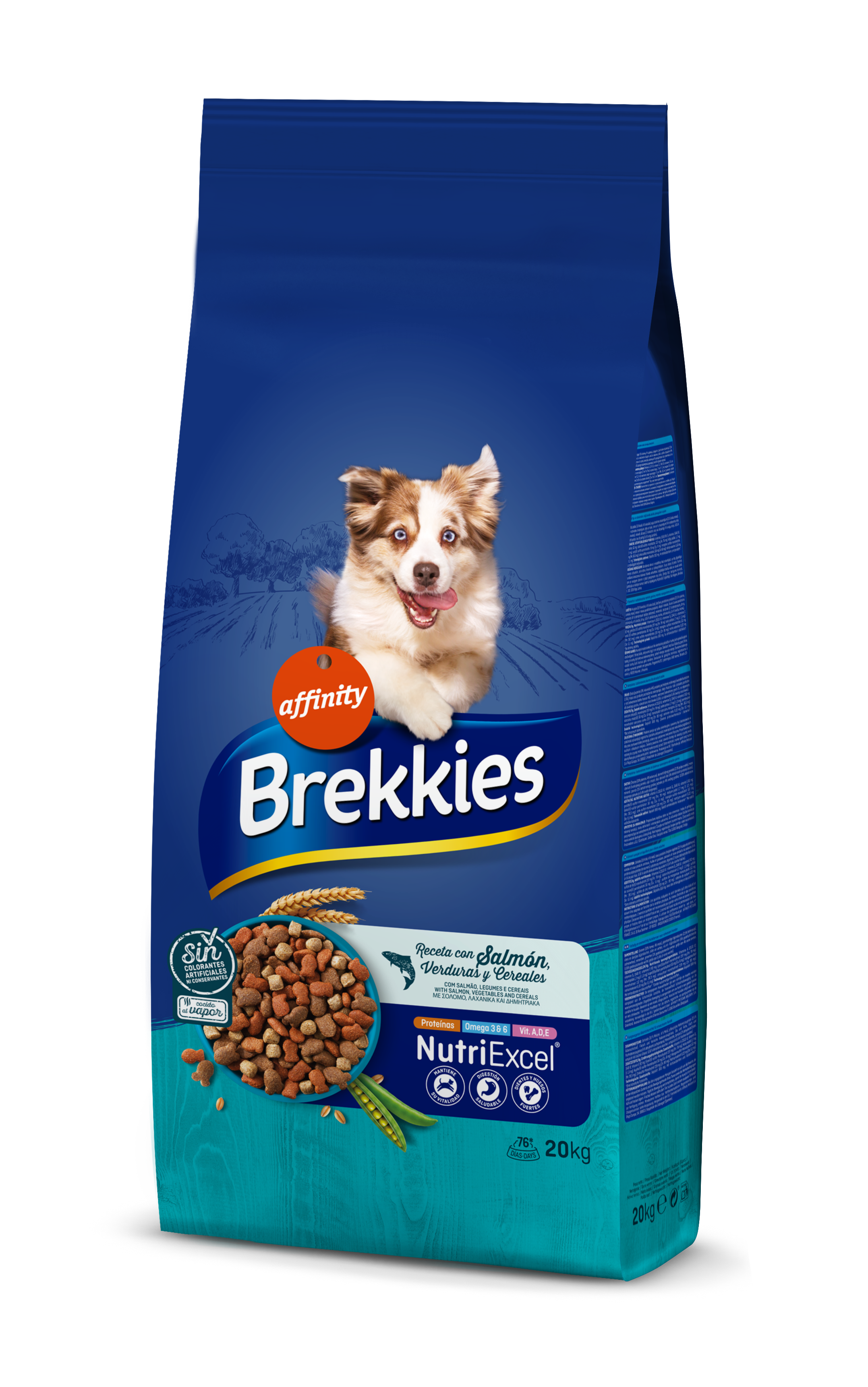 картинка Brekkies Dog Fish для собак усіх порід з лососем