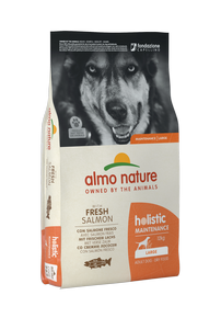 картинка Almo Nature Holistic Dog L для дорослих собак великих порід зі свіжим лососем